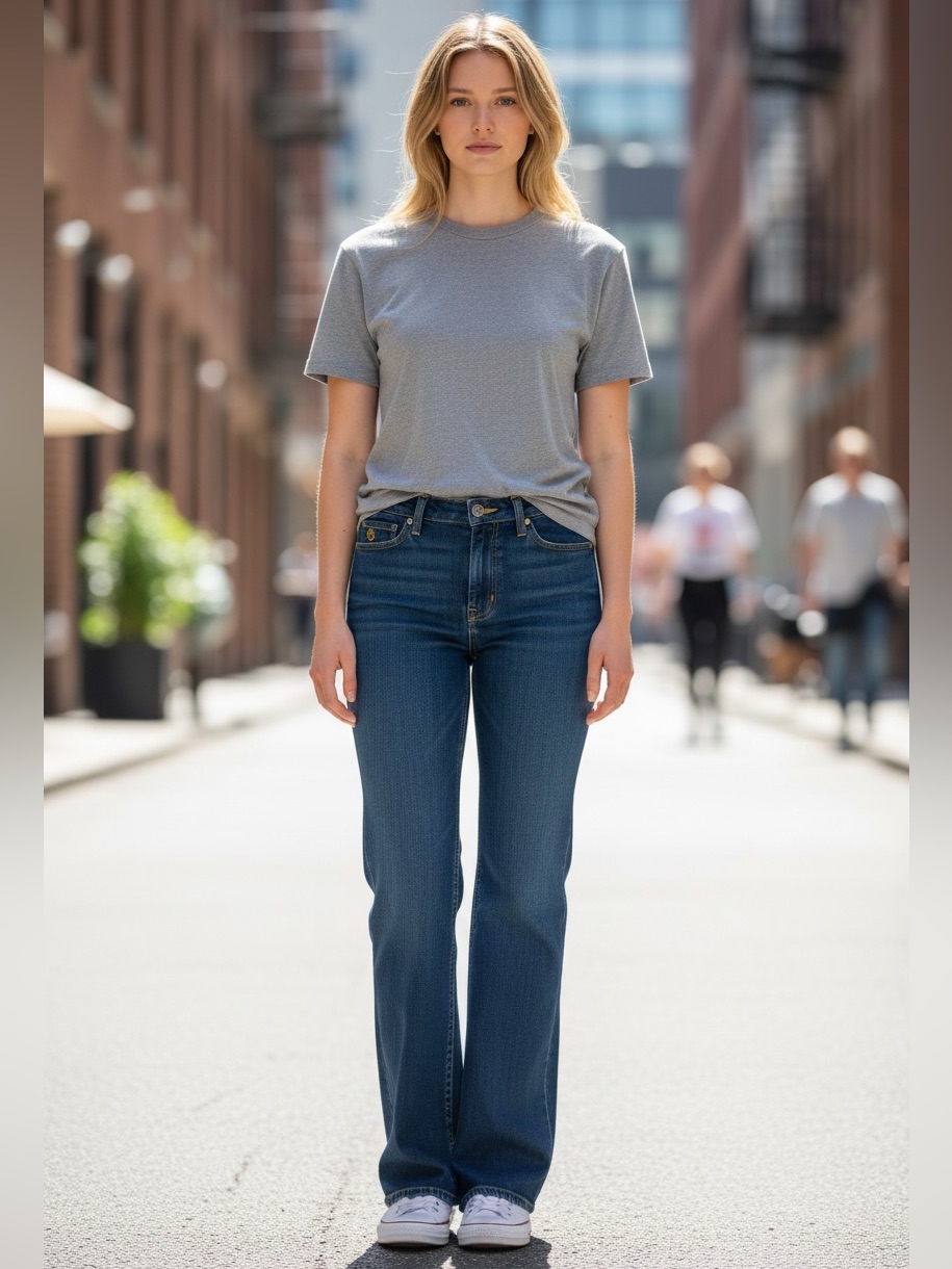 Louis Vuitton Dark Blue Flare Denim Jeans